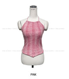 Tri Knit Halter Top