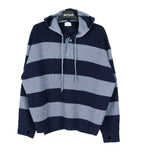 Deepa stripe hood knit