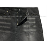 Beto Washing Cut Denim Set Skirt