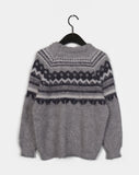 Renti Wool Angora Nordic Jacquard Knit