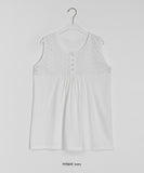 Ephew Summer Flower Punching Sleeveless