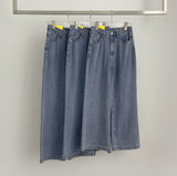 Banding Span Loose Bootcut Fit Denim Pants