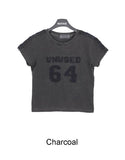 Tora Denim Tape Crop Top