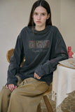 Square Bear Pigment Long Sleeve