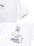 Non Slip Embroidery Short Sleeve T-shirt