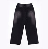 Pio Damaged Washed Denim Pants