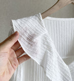 Rapel Frill Puff Short Sleeve Blouse