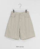 [Unisex] Pengu Summer Cotton Banding Bermuda Pants