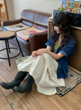 Shudo Pocket Denim Short Sleeve Shirt