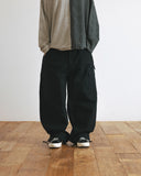 [AG] Tab Strap Cargo Wide Pants