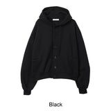 Hella Overfit Hooded Button Jacket