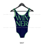 Pick Colorful Back Slit Monokini