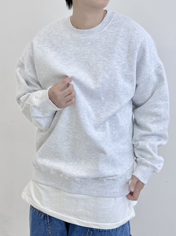 【DISCERNMENT】AW Heavy Oversized Sweatshirt DISCERNMENT (ディーサーメント) - A/Wヘビーオーバースウェット