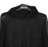 Ethel See-Through Knit Hoodie