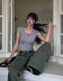 Reno D ring Color Dyeing Cargo Pants