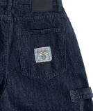 Non-fade Bermuda Snap Denim Pants