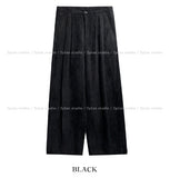 Nocturne Two-Tuck Wide Slacks