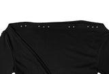Kojin Studded Wrap Tie Off-Shoulder T-Shirt