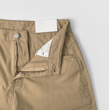 Daily Back Pocket Back Point Wide Cotton Pants