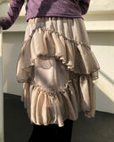 Onelle Tiered Midi Skirt