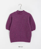 Kaylee wool short sleeve knit
