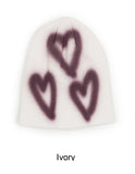 Oz heart spray beanie