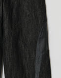 SICKLE BIKER DENIM PANTS