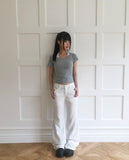 Polyp Low-Waist Bootcut Pants