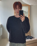 Muron Boucle Round Long Sleeve Knit