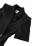 Modern Double Blazer Jumpsuit