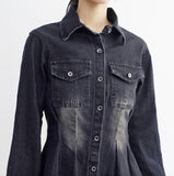 Mine denim one piece