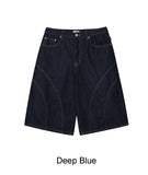Reuben Curve Stitch Bermuda Pants