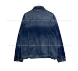 Undead China Neck Denim Jacket