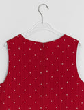 Maoli Layered Flower Balloon Sleeveless One Piece
