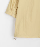 Iniku Nylon Pocket String Crop Shirt