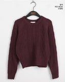 Mitchell Deep Cable Round Knit