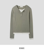 Molly Layered Button Long Sleeve