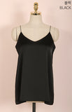 Brussel Satin Sleeveless Blouse