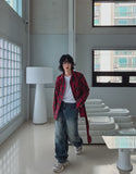 Woody Layered Check Shirt