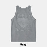 Flee Heart Pigment Sleeveless