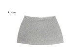Seanma Low Mini Skirt Pants