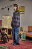 Wave Brush Stripe Sweater