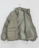 Konai String Pocket Button Over Padding Jumper