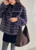 Lawford Eco Fur Shawl Collar Jacket