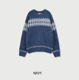 (UNISEX) Merry Winter Wool Round Knitwear