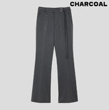 Rex Belt Flare Slacks