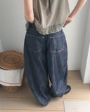 Minu Raw Balloon Denim Pants