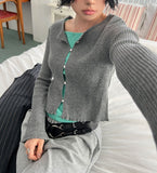 MIGNON BUTTON CARDIGAN
