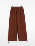 [unisex] Mikoda Brushed Cut Banding String Jogger Pants