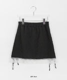 Michelo Layered String Lace Skirt
